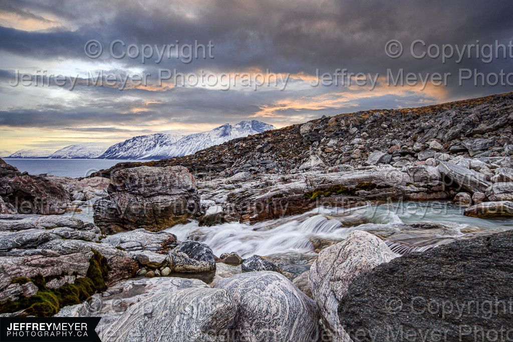 Streaming water on Nova Zembla Island