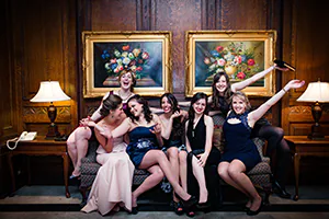 Students from NPSIA at Carleton University attend a Gala at the Château Laurier.  Photo by Jeffrey Meyer.
